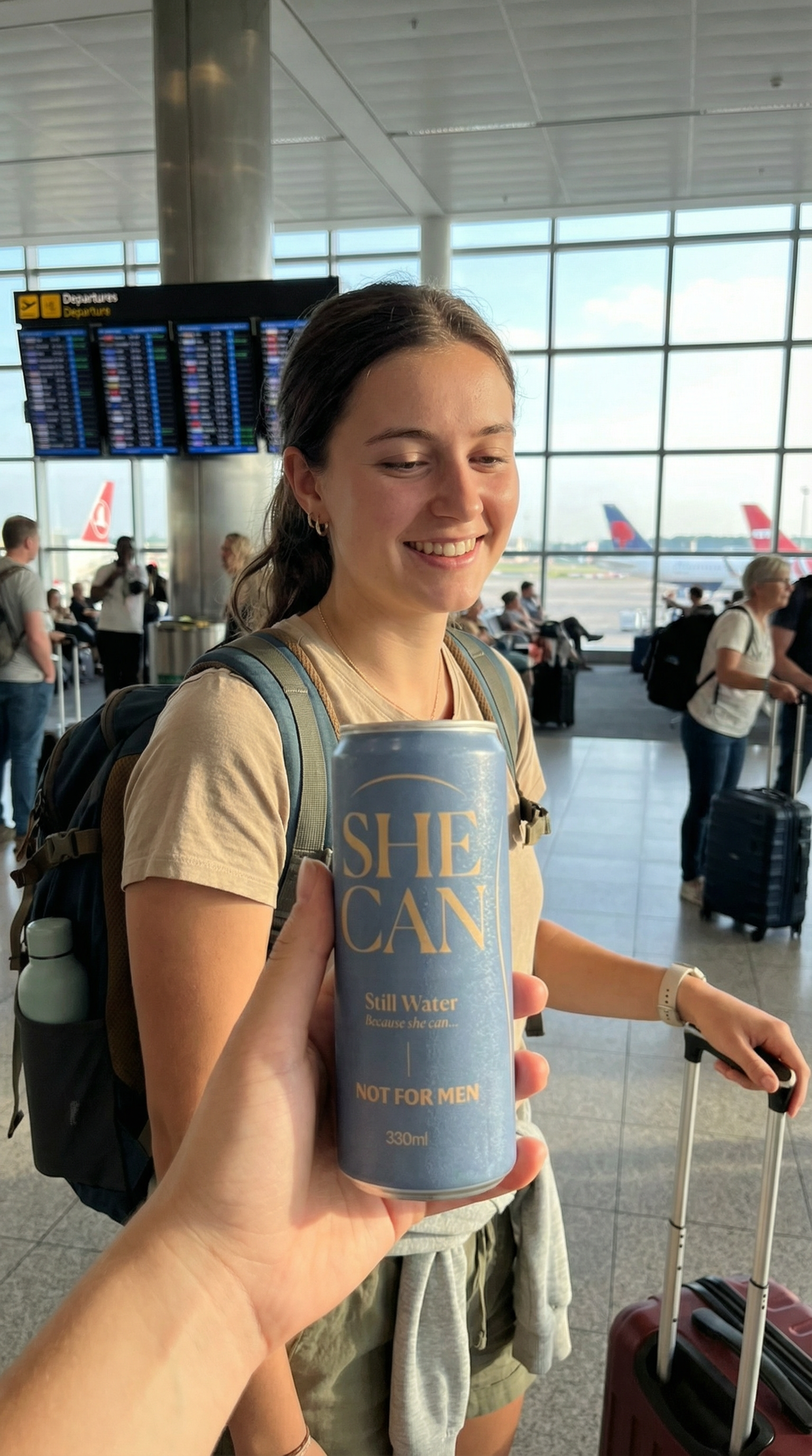 Hydration, Wherever She Goes